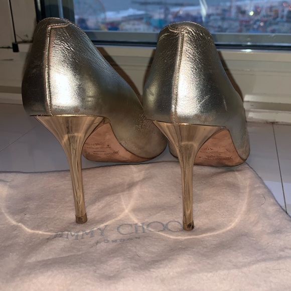 Jimmy Choo Suede heels - Picture 4 of 5